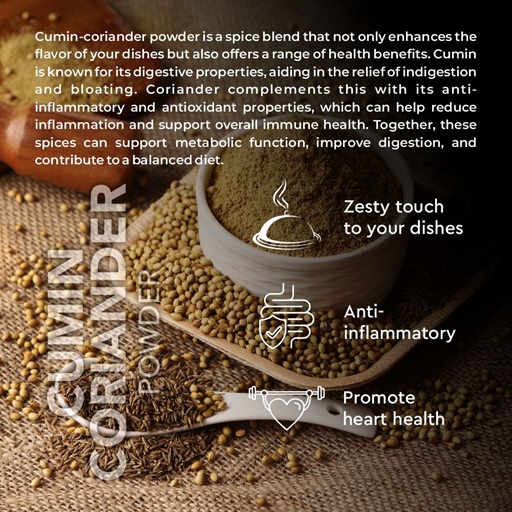 Organic Cumin Coriander Powder